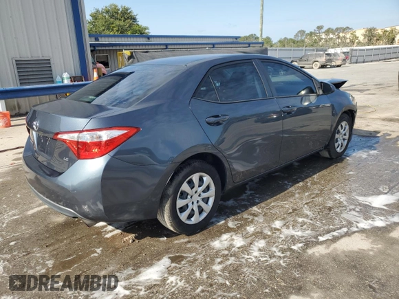 2016 Toyota Corolla L with VIN 2T1BURHE9GC682605, listed as a Copart auction lot 55655185 with 104,713 mi miles and Salvage Title. Bid and sale history available at DreamBid. Image 3.