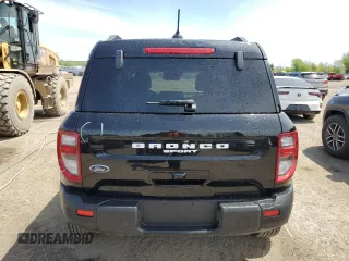 2025 Ford Bronco Sport Outer Banks with VIN 3FMCR9CN7SRE51424, listed as a Copart auction lot 58497645 with 1,876 mi miles and Clean title. Bid and sale history available at DreamBid. Image 6.
