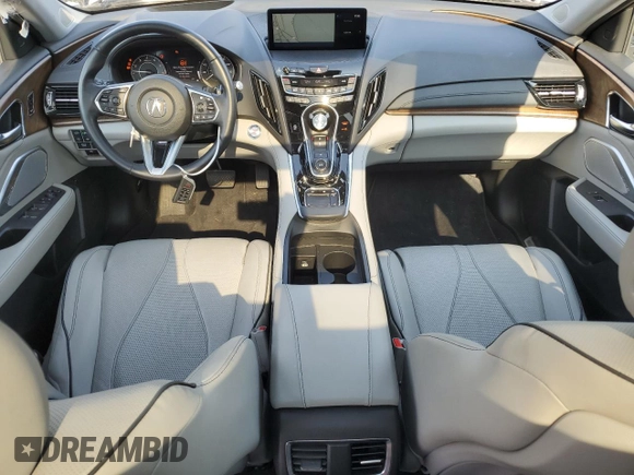2022 Acura RDX Advance with VIN 5J8TC2H75NL004912, listed as a Copart auction lot 57089065 with 23,728 mi miles and Salvage title. Bid and sale history available at DreamBid. Image 8.