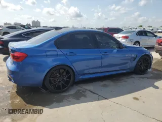 2016 BMW M3 with VIN WBS8M9C59G5D31154, listed as a Copart auction lot 54381145 with 88,259 mi miles and Non repairable. Bid and sale history available at DreamBid. Image 3.