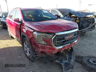 2023 GMC Terrain SLE with VIN 3GKALMEG1PL270364, listed as a IAAI auction lot 41497175 with 32,606 mi miles. Bid and sale history available at carsss.com. Image 1.