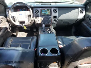 2015 Ford Expedition Platinum with VIN 1FMJU1MT4FEF31597, listed as a Copart auction lot 50066065 with 157,523 mi miles and Salvage title. Bid and sale history available at DreamBid. Image 8.