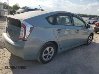2014 Toyota Prius Four with VIN JTDKN3DU8E1747291, listed as a Copart auction lot 52253555 with 114,059 mi miles and Salvage Title. Bid and sale history available at DreamBid. Image 3.