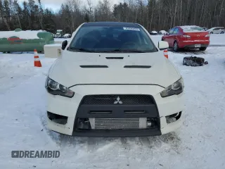 2010 Mitsubishi Lancer Evolution GSR with VIN JA32W8FV4AU604717, listed as a Copart auction lot 83896464 with 140,502 mi miles and Salvage Title. Bid and sale history available at DreamBid. Image 5.
