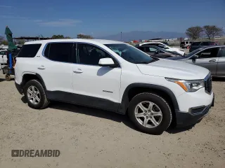 2017 GMC Acadia SLE with VIN 1GKKNKLA6HZ254155, listed as a Copart auction lot 50251955 with 99,837 mi miles and Salvage Title. Bid and sale history available at DreamBid. Image 4.