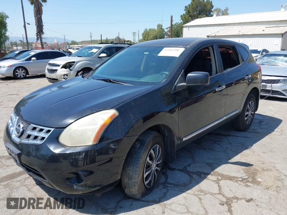 2013 Nissan Rogue S with VIN JN8AS5MT7DW517593, listed as a IAAI auction lot 41966300 with 192,238 mi miles. Bid and sale history available at carsss.com. Image 6.