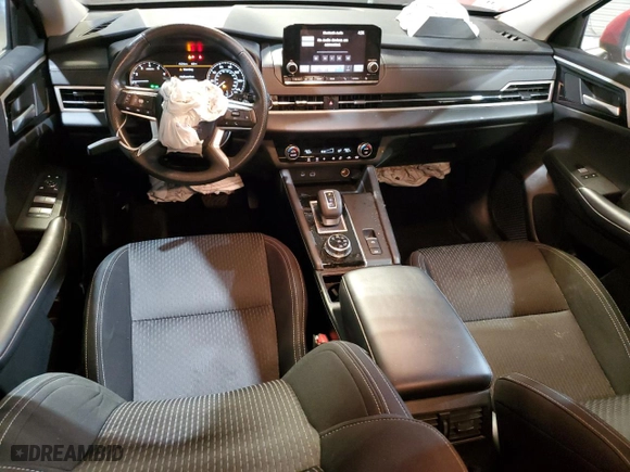 2024 Mitsubishi Outlander ES with VIN JA4J4UA83RZ004065, listed as a Copart auction lot 81395564 with 18,363 mi miles and Salvage Title. Bid and sale history available at carsss.com. Image 8.