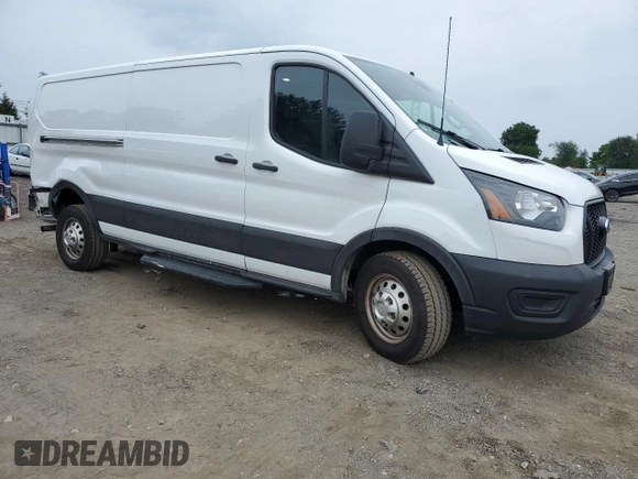 2023 Ford Transit with VIN 1FTBF2YG9PKA02445, listed as a Copart auction lot 64476254 with 24,922 mi miles and Salvage Title. Bid and sale history available at DreamBid. Image 4.