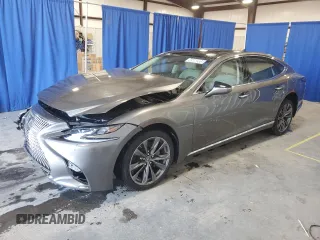 2019 Lexus LS with VIN JTHC51FF0K5005655, listed as a Copart auction lot 45060995 with 52,491 mi miles and Clean Title. Bid and sale history available at carsss.com. Image 1.