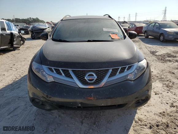 2014 Nissan Murano S with VIN JN8AZ1MU4EW406546, listed as a Copart auction lot 75046024 with 145,823 mi miles and Salvage Title. Bid and sale history available at carsss.com. Image 5.