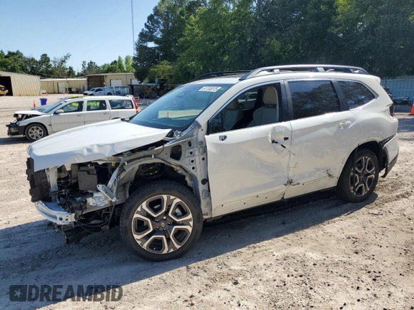 2024 Subaru Ascent Limited с VIN 4S4WMARD9R3424519, выставлен на аукционе Copart как лот 61753075 с пробегом 11 626 миль миль и Списание • Salvage title. История ставок и продаж доступна на DreamBid. Изображение 1.