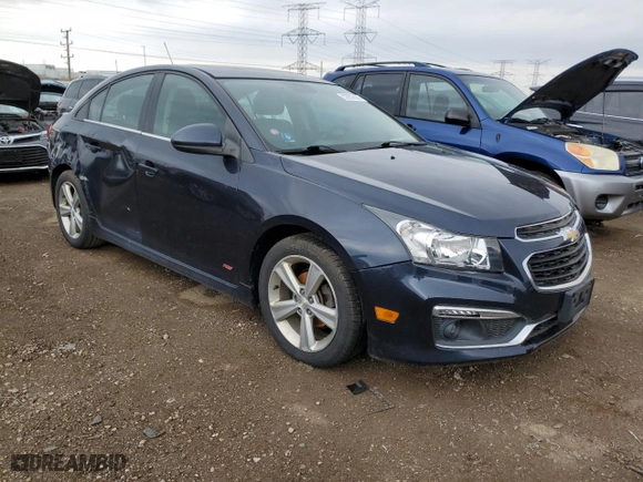2015 Chevrolet Cruze LT with VIN 1G1PE5SB3F7291761, listed as a Copart auction lot 52952555 with 159,500 mi miles and Clean Title. Bid and sale history available at carsss.com. Image 4.