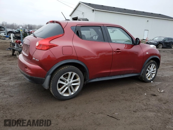 2011 Nissan Juke SV with VIN JN8AF5MV8BT008407, listed as a Copart auction lot 84950814 with 151,097 mi miles and Clean Title. Bid and sale history available at carsss.com. Image 3.