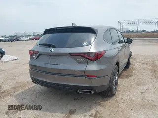 2022 Acura MDX w/A-Spec Package with VIN 5J8YE1H06NL050763, listed as a IAAI auction lot 42280138 with 30,037 mi miles and . Bid and sale history available at DreamBid. Image 4.