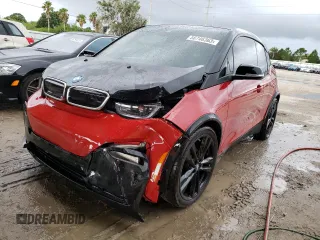 2018 BMW i3 s with VIN WBY7Z8C51JVB87393, listed as a Copart auction lot 56746363 with 45,469 mi miles. Bid and sale history available at carsss.com. Image 1.