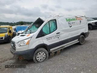 2017 Ford Transit with VIN 1FTYR1ZM7HKB00228, listed as a Copart auction lot 53419004 with Not Provided miles and Salvage Title. Bid and sale history available at carsss.com. Image 1.