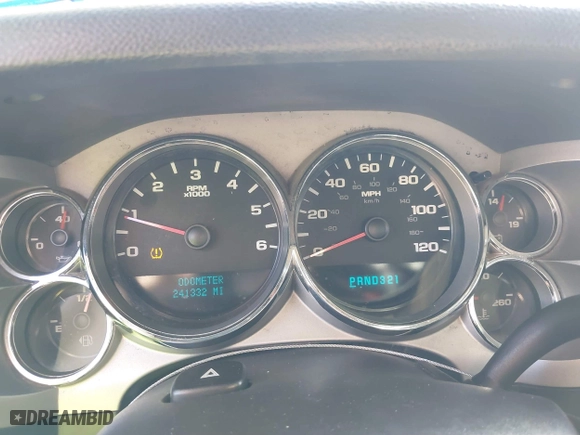 2007 Chevrolet Silverado 1500 LTZ with VIN 2GCEC13J171682554, listed as a IAAI auction lot 41307868 with 241,332 mi miles. Bid and sale history available at carsss.com. Image 7.