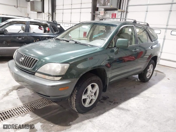 1999 Lexus RX 300 Luxury SUV with VIN JT6GF10U7X0036842, listed as a IAAI auction lot 41714651 with NaN miles. Bid and sale history available at carsss.com. Image 2.