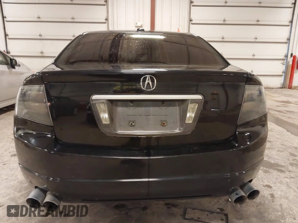 2008 Acura TL with VIN 19UUA66208A053539, listed as a IAAI auction lot 41834082 with 161,366 mi miles. Bid and sale history available at carsss.com. Image 16.