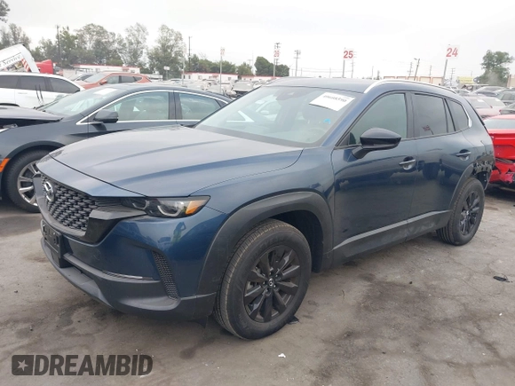 2024 Mazda CX-50 S Select with VIN 7MMVABAM8RN220180, listed as a IAAI auction lot 40608590 with 3,203 mi miles and . Bid and sale history available at DreamBid. Image 2.