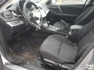 2013 Mazda 3 i Sport with VIN JM1BL1U73D1740574, listed as a Copart auction lot 51494495 with 98,319 mi miles and Salvage Title. Bid and sale history available at carsss.com. Image 7.