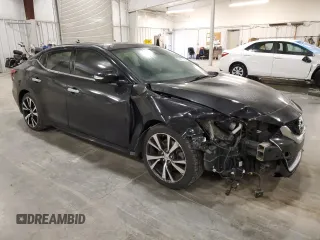 2017 Nissan Maxima SL with VIN 1N4AA6AP7HC376579, listed as a Copart auction lot 53823125 with 147,146 mi miles and Salvage title. Bid and sale history available at DreamBid. Image 4.