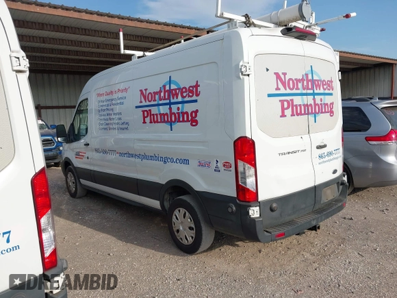 2019 Ford Transit with VIN 1FTYR2CM1KKA87353, listed as a IAAI auction lot 42074425 with 147,825 mi miles. Bid and sale history available at carsss.com. Image 14.