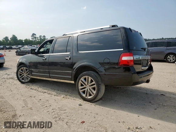 2015 Ford Expedition Max Platinum with VIN 1FMJK1LT5FEF24973, listed as a Copart auction lot 57998415 with 252,476 mi miles and Salvage title. Bid and sale history available at DreamBid. Image 2.