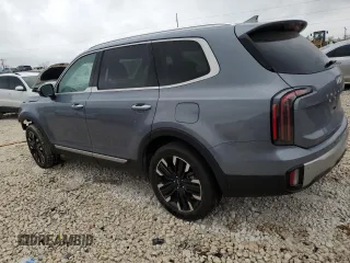 2023 Kia Telluride SX Prestige X-Pro with VIN 5XYP5DGCXPG358461, listed as a Copart auction lot 50064545 with 25,516 mi miles and Salvage title. Bid and sale history available at DreamBid. Image 2.