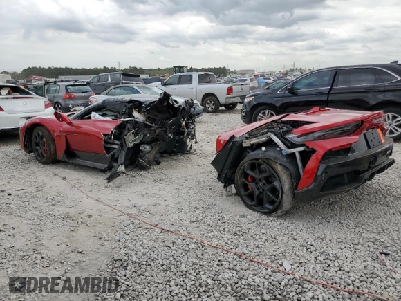 2023 Maserati MC20 z VIN ZAMBMSAB6P0443249, wystawiony jako Copart lot #46668944 z przebiegiem Nie podano mil oraz Nie do naprawy • Non repairable. Historia ofert i sprzedaży dostępna na DreamBid. Obrazek 2.