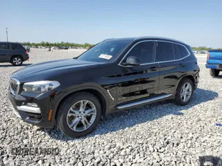 2018 BMW X3 xDrive30i with VIN 5UXTR9C53JLD59357, listed as a Copart auction lot 53119095 with 75,517 mi miles and Salvage Title. Bid and sale history available at carsss.com. Image 1.