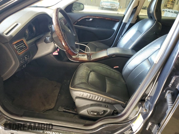2009 Volvo S80 I6 Turbo with VIN YV1AR992791097296, listed as a Copart auction lot 77450904 with 131,310 mi miles and Salvage Title. Bid and sale history available at carsss.com. Image 7.