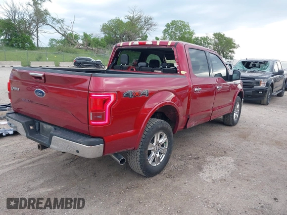2017 Ford F-150 XL z VIN 1FTEW1EGXHFB87711, wystawiony jako IAAI lot #42248938 z przebiegiem 81 789 mil mil oraz . Historia ofert i sprzedaży dostępna na DreamBid. Obrazek 4.