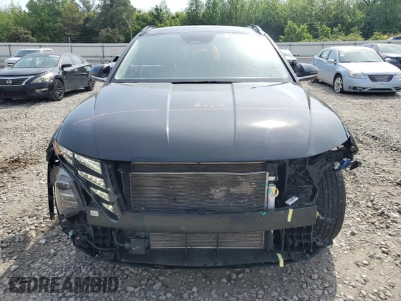 2023 Hyundai Tucson Limited with VIN 5NMJE3AE9PH279105, listed as a Copart auction lot 54303775 with 36,622 mi miles and Salvage title. Bid and sale history available at DreamBid. Image 5.