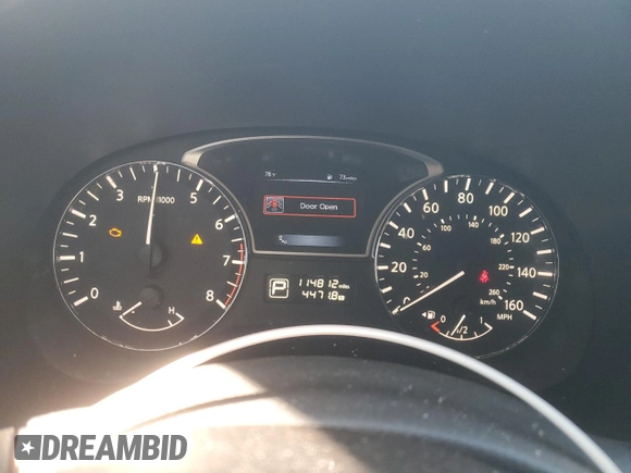 2015 Nissan Pathfinder SV with VIN 5N1AR2MN4FC692391, listed as a Copart auction lot 53100195 with 114,812 mi miles and Clean Title. Bid and sale history available at carsss.com. Image 9.