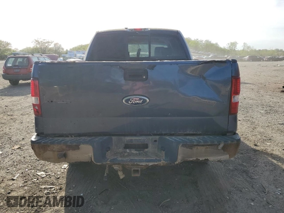 2004 Ford F-150 XLT with VIN 1FTPW14554KC77536, listed as a Copart auction lot 54194175 with 238,968 mi miles and Clean Title. Bid and sale history available at carsss.com. Image 6.