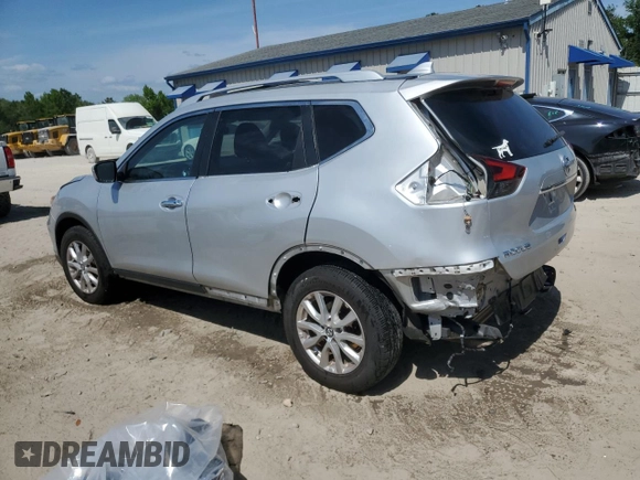 2017 Nissan Rogue S with VIN JN8AT2MV1HW019781, listed as a Copart auction lot 53243305 with 96,589 mi miles and Salvage Title. Bid and sale history available at carsss.com. Image 2.