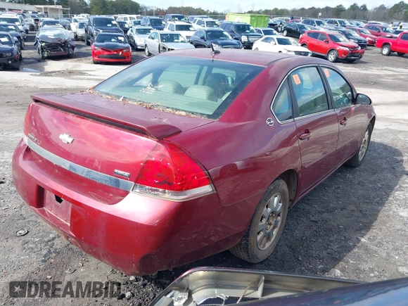 2007 Chevrolet Impala LT with VIN 2G1WT58K679410363, listed as a IAAI auction lot 41574914 with 234,140 mi miles and . Bid and sale history available at DreamBid. Image 4.