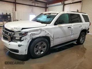 2018 Chevrolet Tahoe LS z VIN 1GNSCAKC7JR386157, wystawiony jako Copart lot #48685315 z przebiegiem 93 855 mil mil oraz Czysty tytuł • Clean title. Historia ofert i sprzedaży dostępna na DreamBid. Obrazek 1.