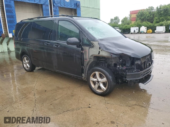 2016 Mercedes-Benz Metris Passenger with VIN WD4PG2EE7G3081989, listed as a Copart auction lot 59225835 with 153,240 mi miles and Salvage title. Bid and sale history available at DreamBid. Image 4.