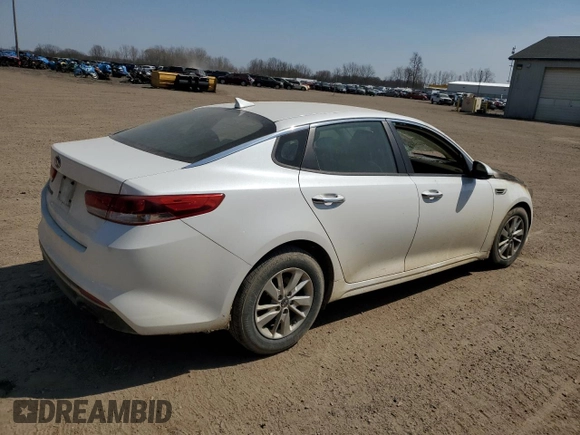 2016 Kia Optima LX with VIN KNAGT4L34G5070243, listed as a Copart auction lot 53241285 with 0 mi miles and Clean Title. Bid and sale history available at carsss.com. Image 3.