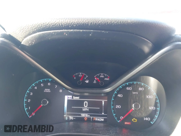 2016 Chevrolet Colorado 2WD LT with VIN 1GCHSCE3XG1287322, listed as a IAAI auction lot 41961311 with 18,816 mi miles and . Bid and sale history available at DreamBid. Image 7.