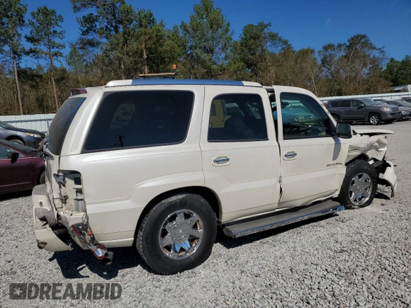 2005 Cadillac Escalade with VIN 1GYEC63N95R270512, listed as a Copart auction lot 77233714 with 120,722 mi miles and Salvage title. Bid and sale history available at DreamBid. Image 3.