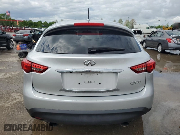 2017 Infiniti QX70 с VIN JN8CS1MW7HM414347, выставлен на аукционе Copart как лот 54832335 с пробегом 157 656 миль миль и Чистый • Clean title. История ставок и продаж доступна на DreamBid. Изображение 6.