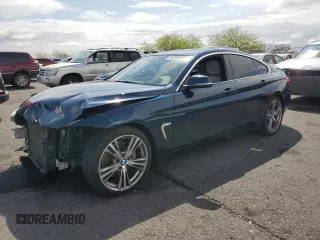 2017 BMW 4 Series 440i with VIN WBA4E3C31HG826222, listed as a Copart auction lot 55259025 with 55,422 mi miles and Salvage title. Bid and sale history available at DreamBid. Image 1.