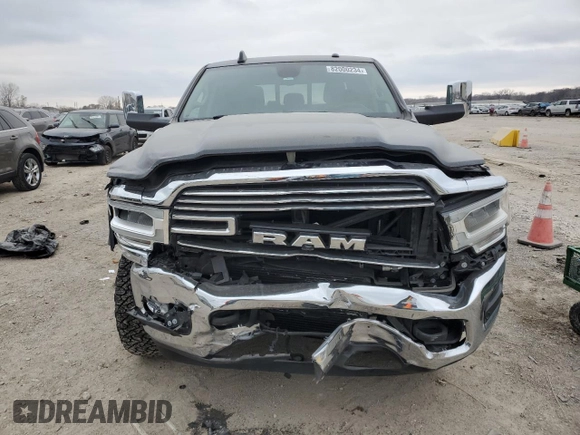 2019 Ram 2500 Laramie with VIN 3C6UR5NL8KG685586, listed as a Copart auction lot 82000234 with 66,187 mi miles and Salvage Title. Bid and sale history available at carsss.com. Image 5.