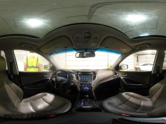 2017 Hyundai Santa Fe 2.4L z VIN 5XYZUDLBXHG447389, wystawiony jako IAAI lot #42249551 z przebiegiem 178 084 mil mil oraz . Historia ofert i sprzedaży dostępna na DreamBid. Obrazek 19.