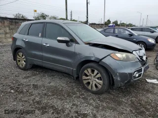 2010 Acura RDX Tech Pkg with VIN 5J8TB2H53AA004382, listed as a Copart auction lot 41750245 with 141,593 mi miles and Salvage Title. Bid and sale history available at carsss.com. Image 4.