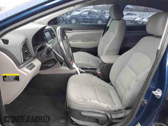 2017 Hyundai Elantra Limited z VIN 5NPD84LF0HH072770, wystawiony jako Copart lot #55665015 z przebiegiem 70 485 mil mil oraz Szkoda całkowita • Salvage title. Historia ofert i sprzedaży dostępna na DreamBid. Obrazek 7.