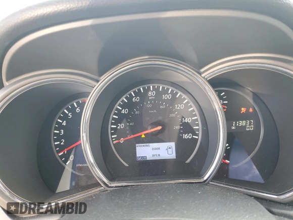2014 Nissan Murano SV with VIN JN8AZ1MU1EW418296, listed as a Copart auction lot 71551524 with 113,837 mi miles and Salvage Title. Bid and sale history available at carsss.com. Image 9.